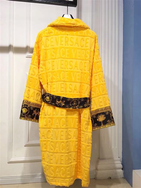 versace yellow robe